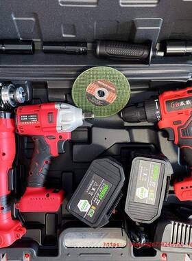 Xdd多扳电功能无刷锂电工JYM锤具套装充电电角磨机动手电钻电圆锯