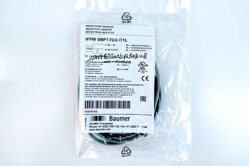堡盟Baumer IFFM 08P1703/O1L 电感式接近开关现货