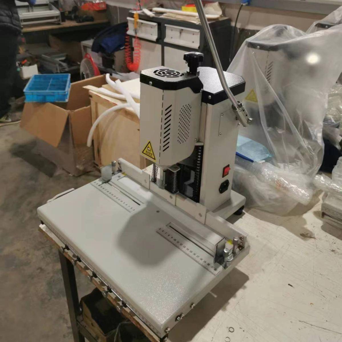 多功能转孔机档案计图文旋店用可编程旋转打孔大多个孔打办公用会