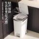 x}h ?垃弯圾桶家用厨房免腰大容量2052新款 高颜值客厅Fh $带轮踏