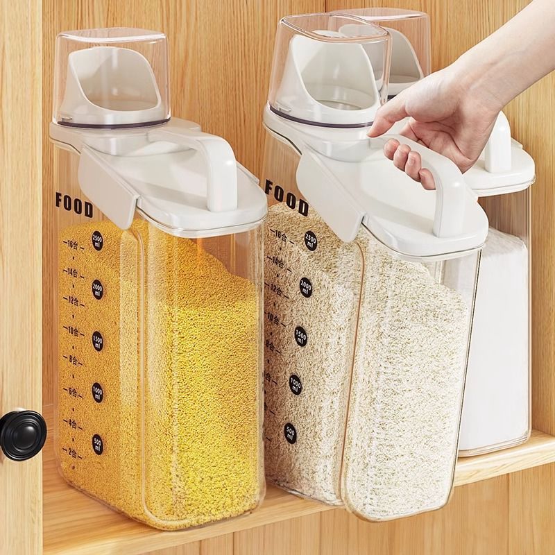 德国米桶家用防虫防潮密封面粉储存罐大米粮食容器五谷杂粮收纳盒