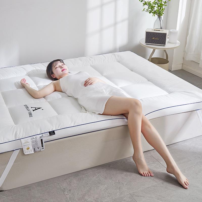 大豆纤维酒店床软无品牌/褥垫家用卧室单人1.垫2米5床褥垫被子铺