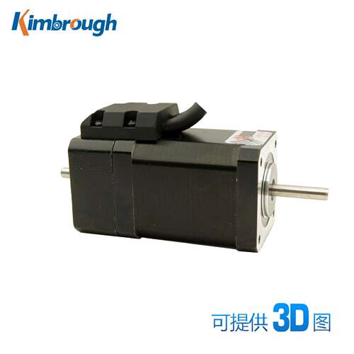 两径相4m2双轴闭环步进机电力矩0.42HSE60B8Nm机身长80m轴5.0mm