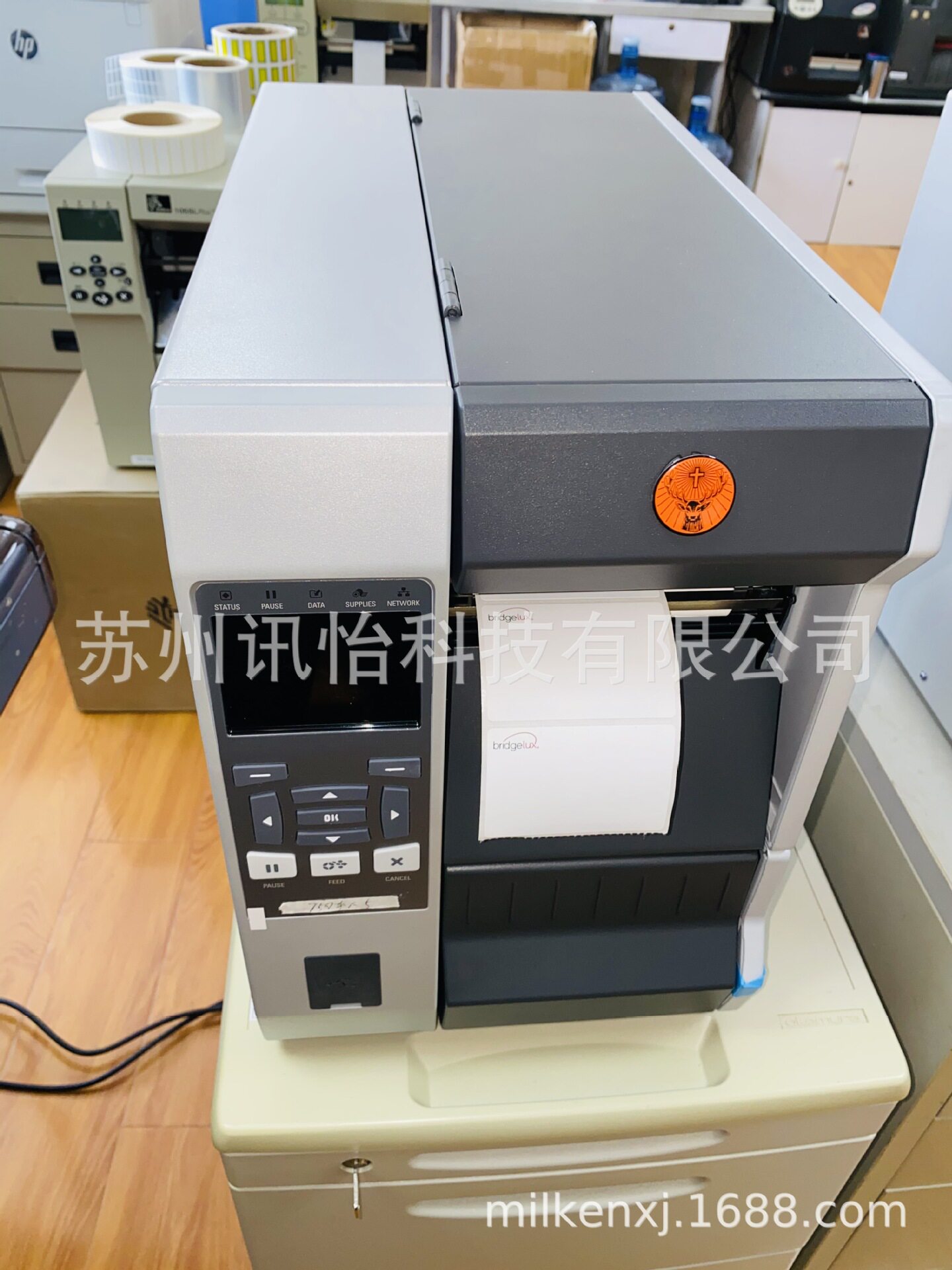 苏州高新区艾利MZ2023亮白PI HTC无尘PCB标签104*（133+32）低VOC