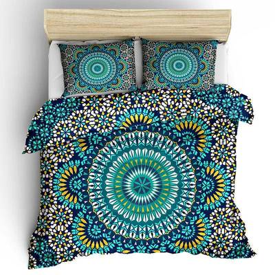 卡通儿件UDG童床上用品图家纺三套跨境来数码印花被单枕套