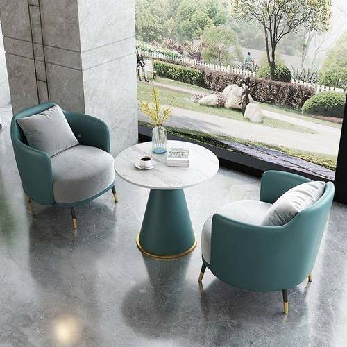 阳台椅发组合简约茶桌套装会客CYT休闲沙酒店桌椅网红小茶几洽谈