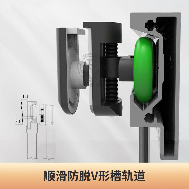 一形玻离璃门浴室隔断家用公寓酒店干淋湿分浴584房卫字生间移门