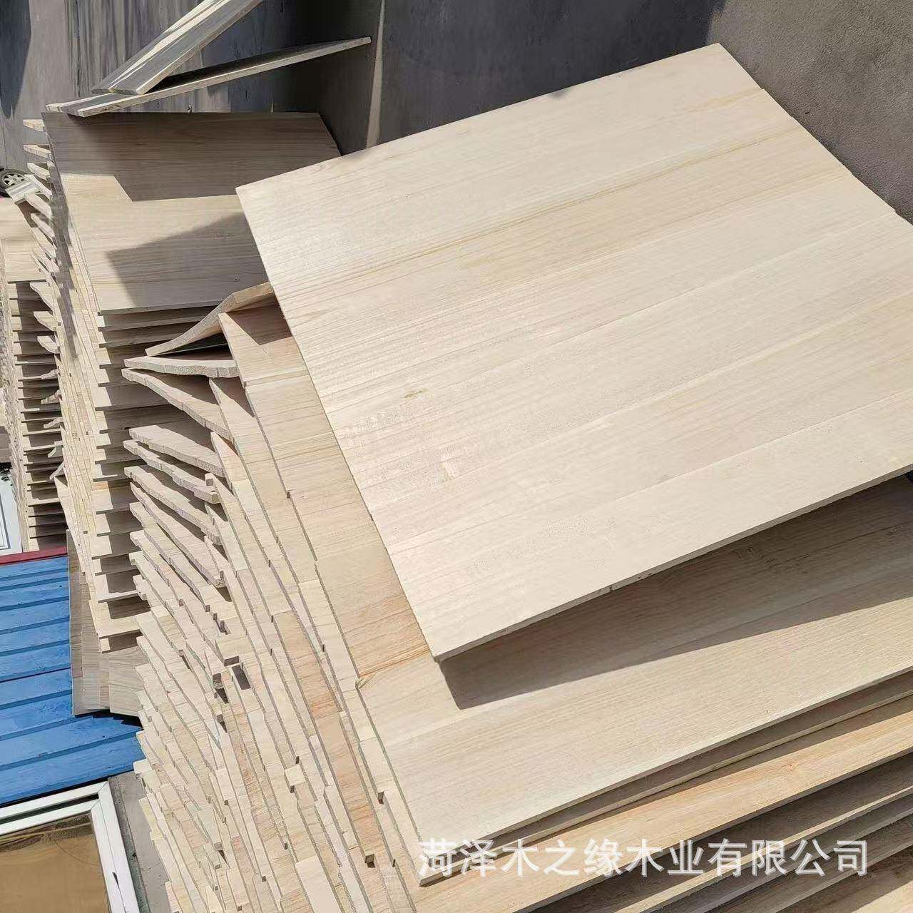 实木桐板物片桐木一字板木尺寸板子置XAF桌面衣柜分架层薄隔板跨