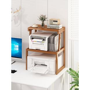 fc桌面复打印机架台子置物公架办室面放印机支架电脑F77S8S9J桌上