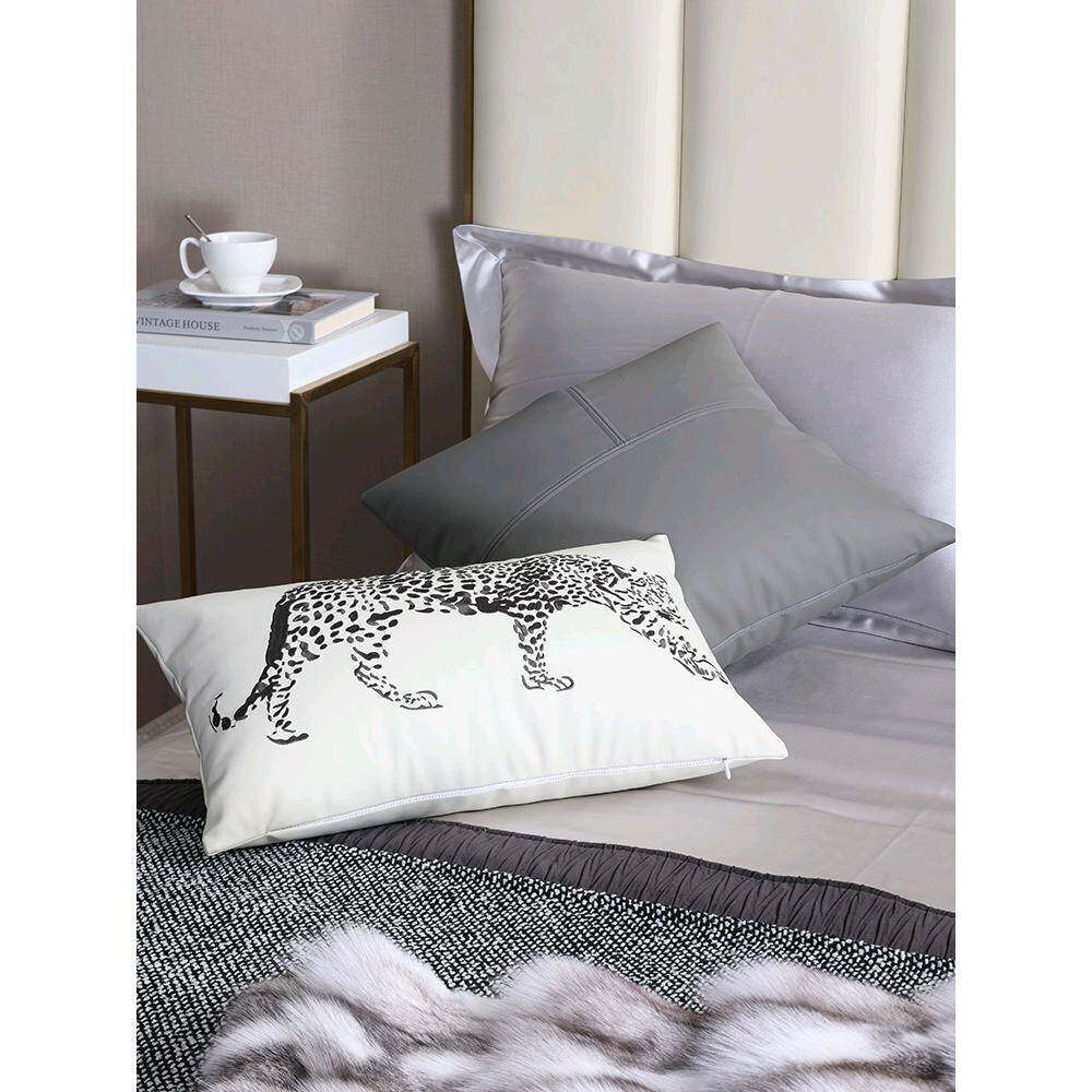 黑店白高灰简约轻奢档样板间床品十件套酒售楼厅部展软装工202400