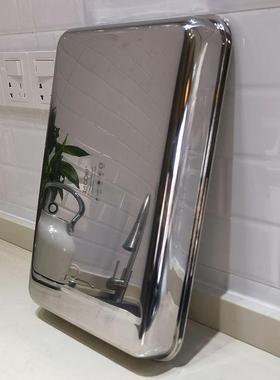 饺盆钢子麦可层厨鱼盘家钢用烤盘SAQ长方形五加厚烤多用304不锈盘