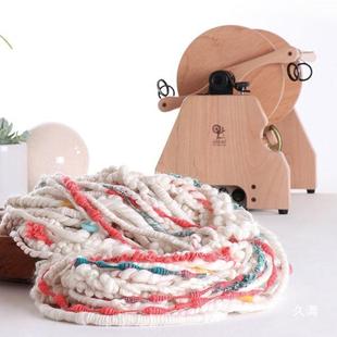 电动纺织机毛线大号艺术纺线纺车纺纱机设计师手工diy手其他