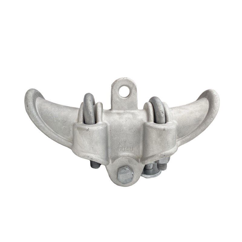 悬垂线夹XTS电力金具金属线夹铝合金电缆线固定夹热镀锌悬垂线夹