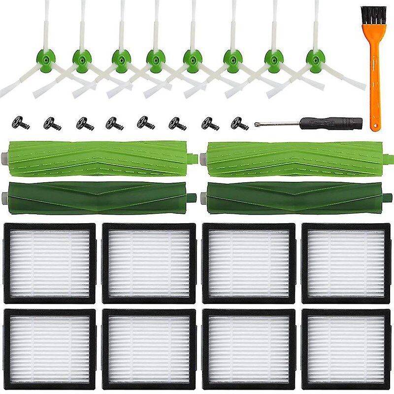 23件套 适配irobot i7 i7+ E5 E6系列扫地机配件主刷边刷滤网套装