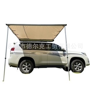 户外越野1.4米车顶帐篷露营野营车边帐篷天幕便携式 车载天幕厂家