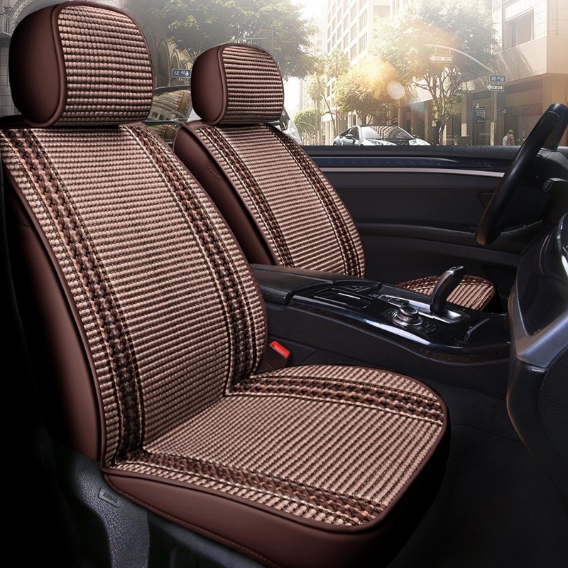 御捷富路雷丁丽驰时风专用老年代步电动轿车坐垫四轮汽车皮革座套