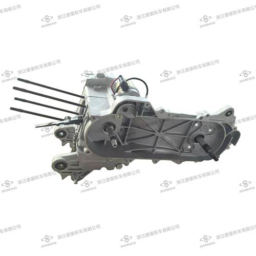 建豪厂家直销 踏板摩托车发动机总成 GY6-50/80cc 箱体组