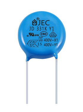 PCB板安规Y1电容 331K 400V瓷片电容  圆片形插件安规电容器