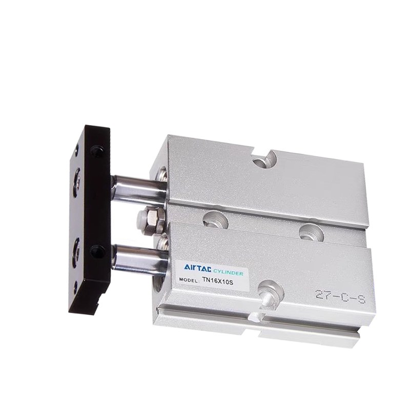 亚德客双杆双轴气缸TN16/TN25X10*20*30X40X50X60*70X80X90X100S