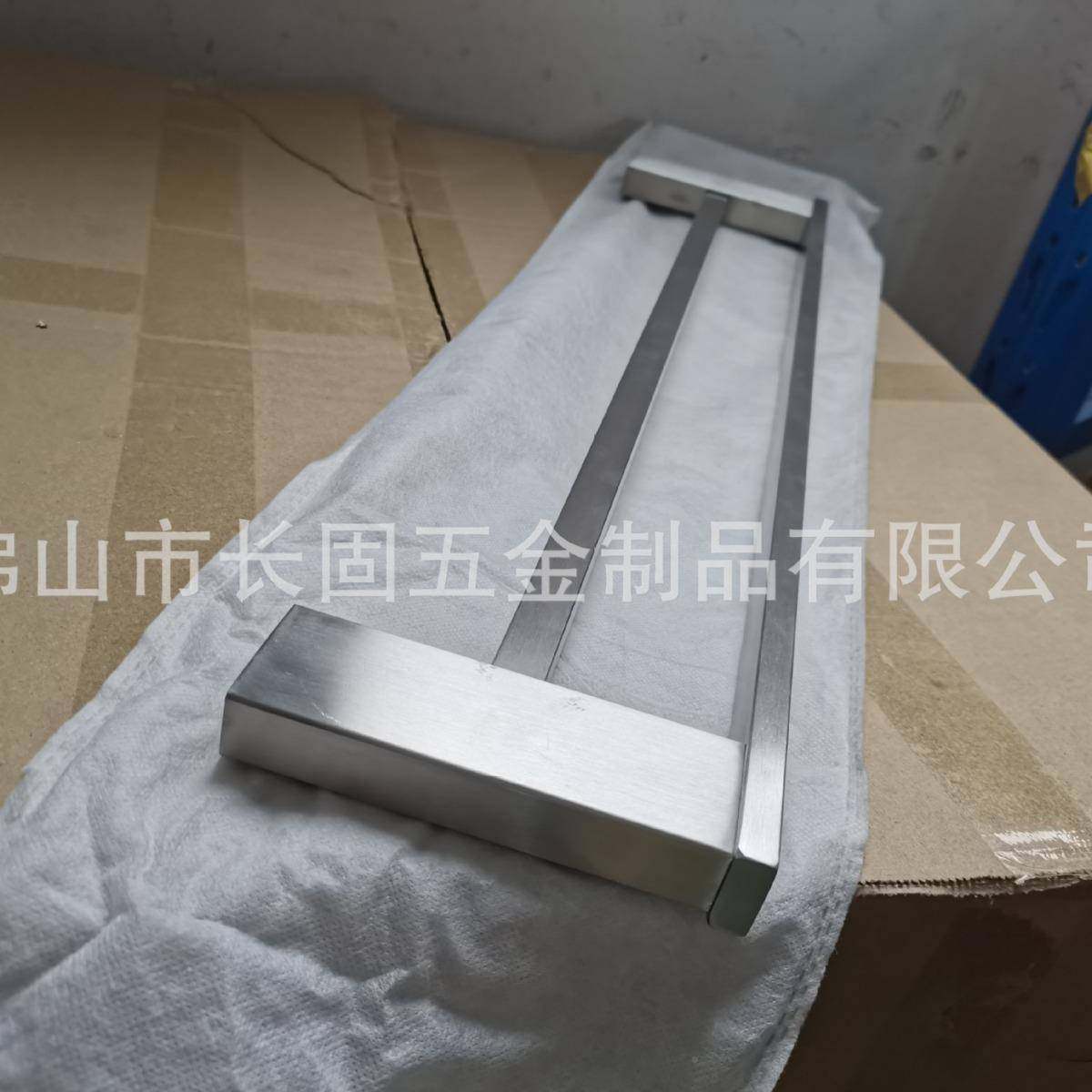 方座层双杆浴室双毛巾置物架不锈钢酒挂杆双杠长固店TSXT-V09S03