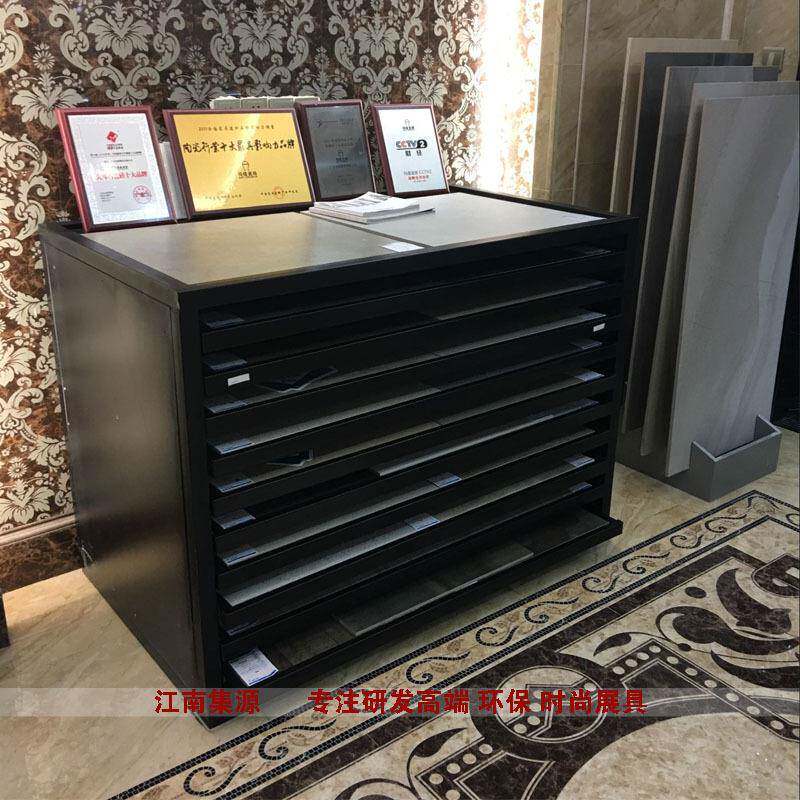 80瓷砖展架JMT抽0屉陶瓷展示架架展具瓷砖架子木地板展柜货架