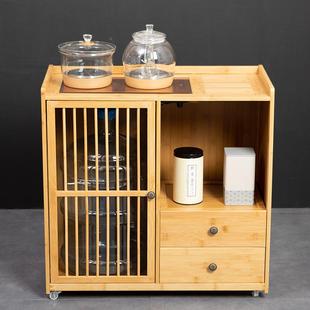 茶边柜客厅小TMB茶几侧柜烧水边一体沙发几茶茶吧茶水柜台壶水桶