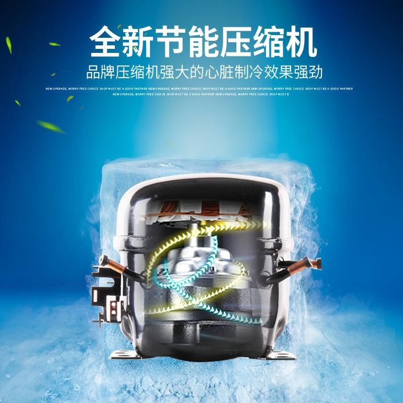 冷藏工台保鲜725作操作台商冰柜房卧式冰箱厨冷冻柜双温平冷工用
