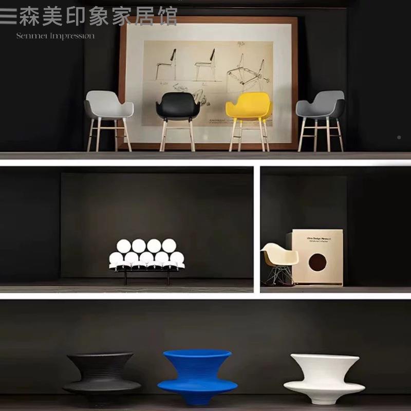 ltao1009酒店装饰收微型板模型家具迷你样间藏摆件简约架现代展示