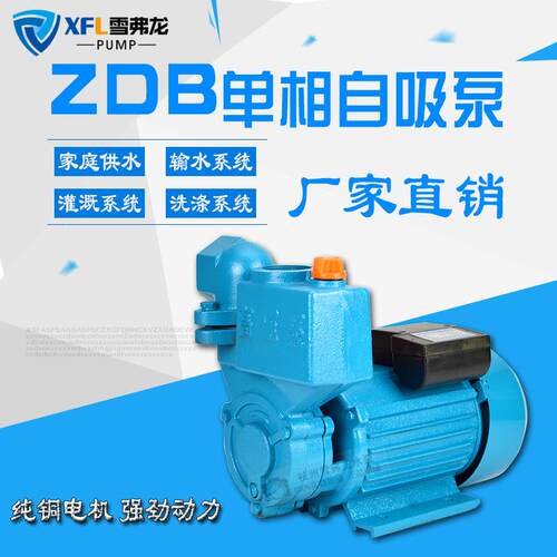 1.KW清水.自吸5泵/IPM小型电动三相380V家用水井泵抽吸水铸铁15寸