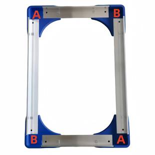 铝合金车龟车物流周转车124平板车手车四轮台拖车搬推运车乌推拉