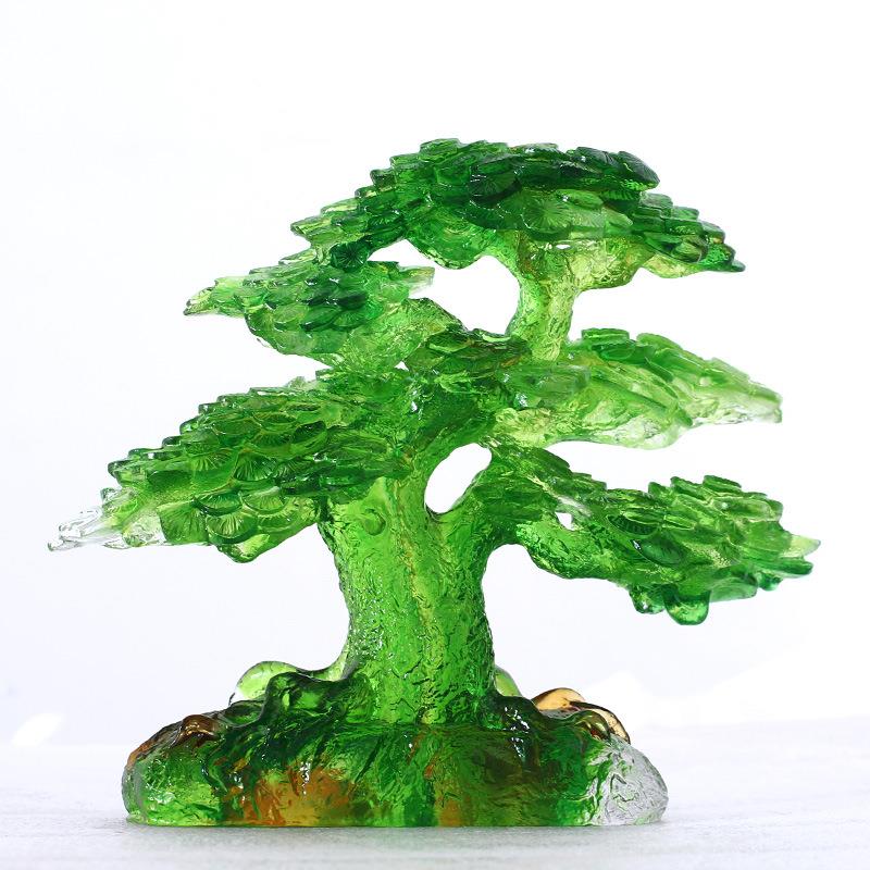 璃发财树摇EVG钱件树琉招财摆厅办公前台摆放基业常青开业商客务