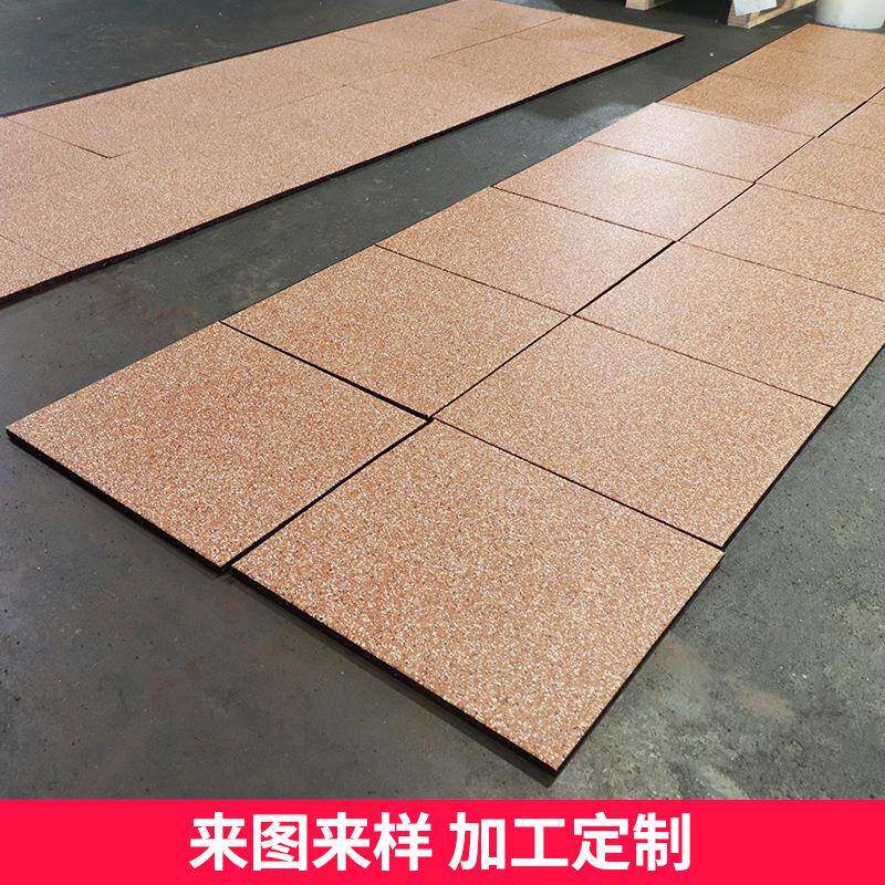 健震身房地垫减垫子地胶防震隔力音地板地毯橡健身房量WNG区胶地