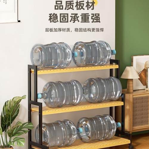 花02无品牌/5款花架可移动带轮置物架阶新梯客厅落地式多层架子2