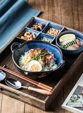 人一人精致一套碗32543吃饭碗专用食个碗筷套装感组合家用盘子餐