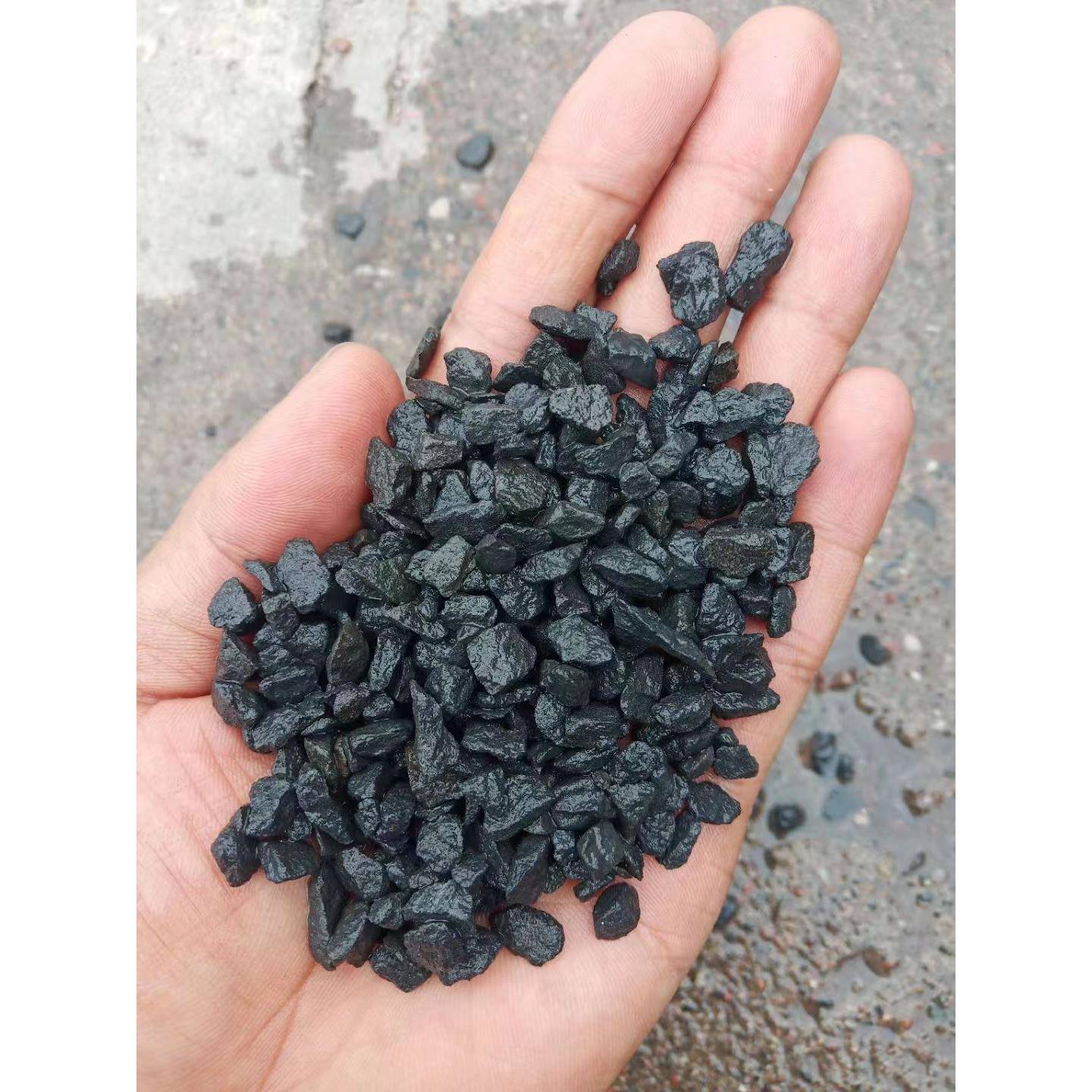湖南湘花雨小颗潭石粒绵阳UMP灰色鹅卵石
