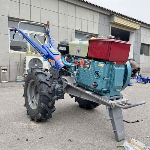 106071底盘水2手扶式小型犁地拖拉机121底盘8-0马肥割力施收拖拉