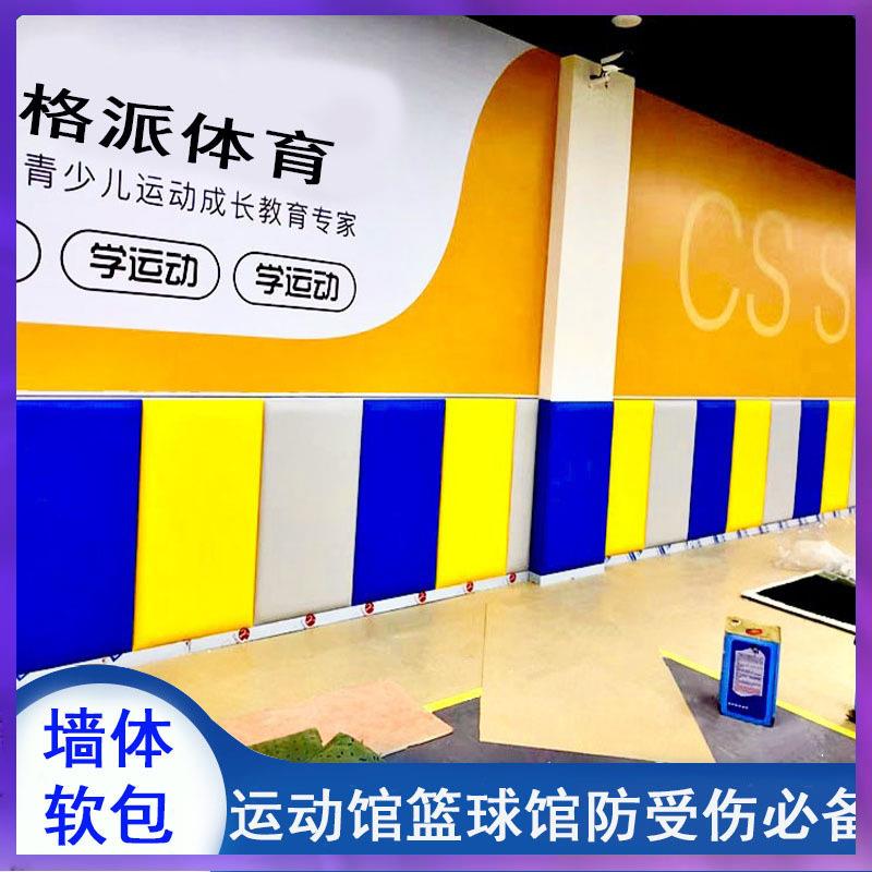 球馆篮体能馆防撞软包墙围面墙跆拳道馆垫防撞包体育墙馆FVBLHCVK