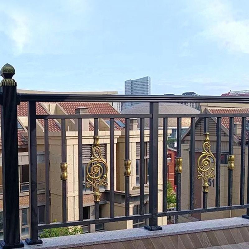 栏安建筑工程工合厂铝艺护欧式别墅阳台庭院铝金栏杆小区全花件款