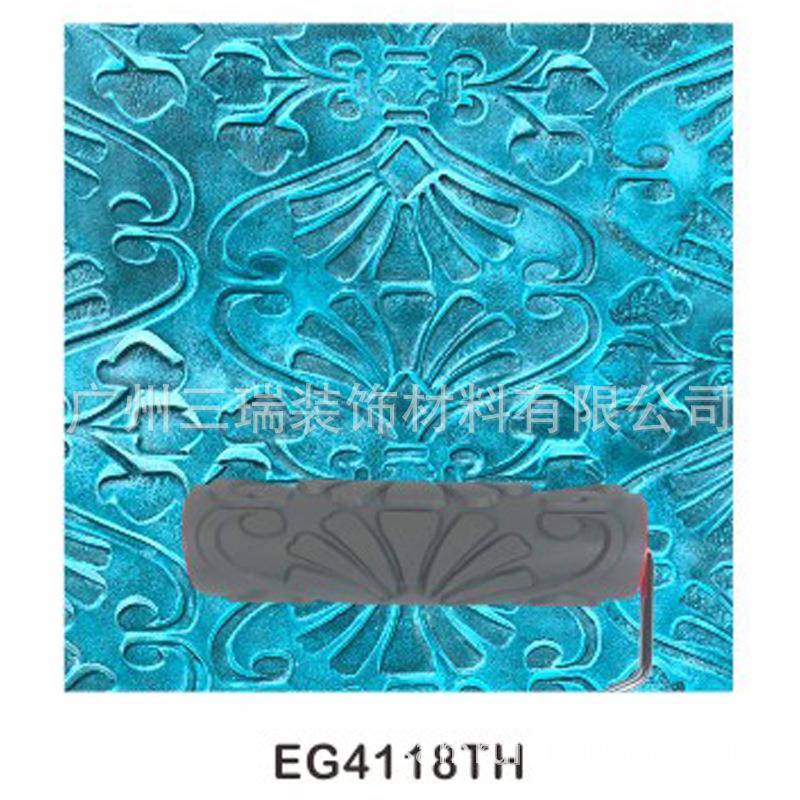 厂家直销滚筒刷子橡胶艺术画面刷油漆100寸圆筒装GE411涂THNGS毛
