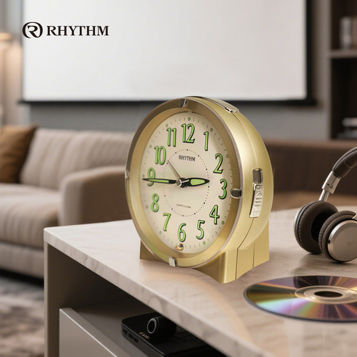 RHYTHM丽声强力叫醒闹钟起床神器