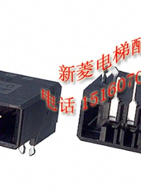 全新 原厂正品 安普插座 AMP D-3100 4针 弯针 1-178294-2