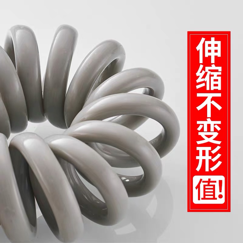 马桶喷枪伸缩1.5/3米软管弹簧妇洗器进水管电话线淋浴花洒软管