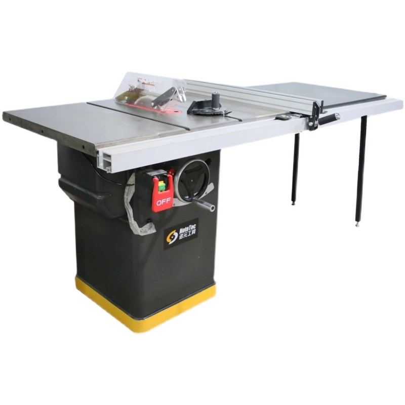 诺元专业级精密锯10寸台锯推台锯锯床带锯感应电机木工板材