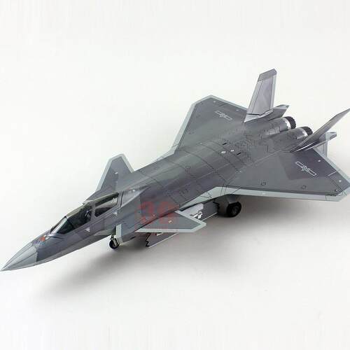 3G 梦模型 DM720023 J-20S 歼二十S威龙双座重型隐身战斗机1/72