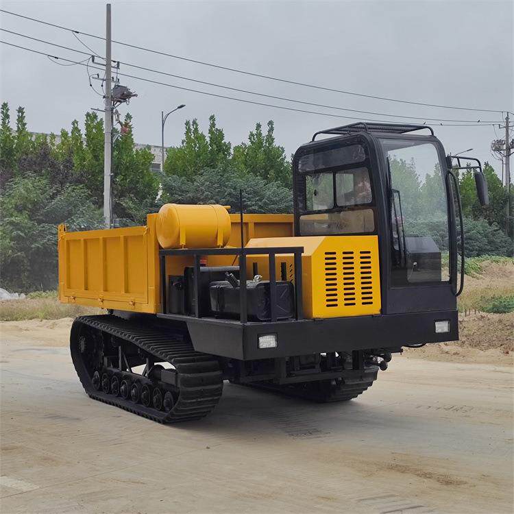 AUV8吨功履带运输车卸多能形工程矿用农田翻斗自车全地车