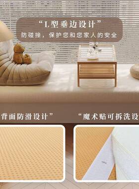 泰迪绒飘窗榻垫窗台垫四季通用可防污拆洗奶油阳台坐垫榻WUX米垫