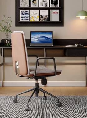 意成式简实木书桌卧室电脑桌48232极木家用人橡办公桌工作台学生