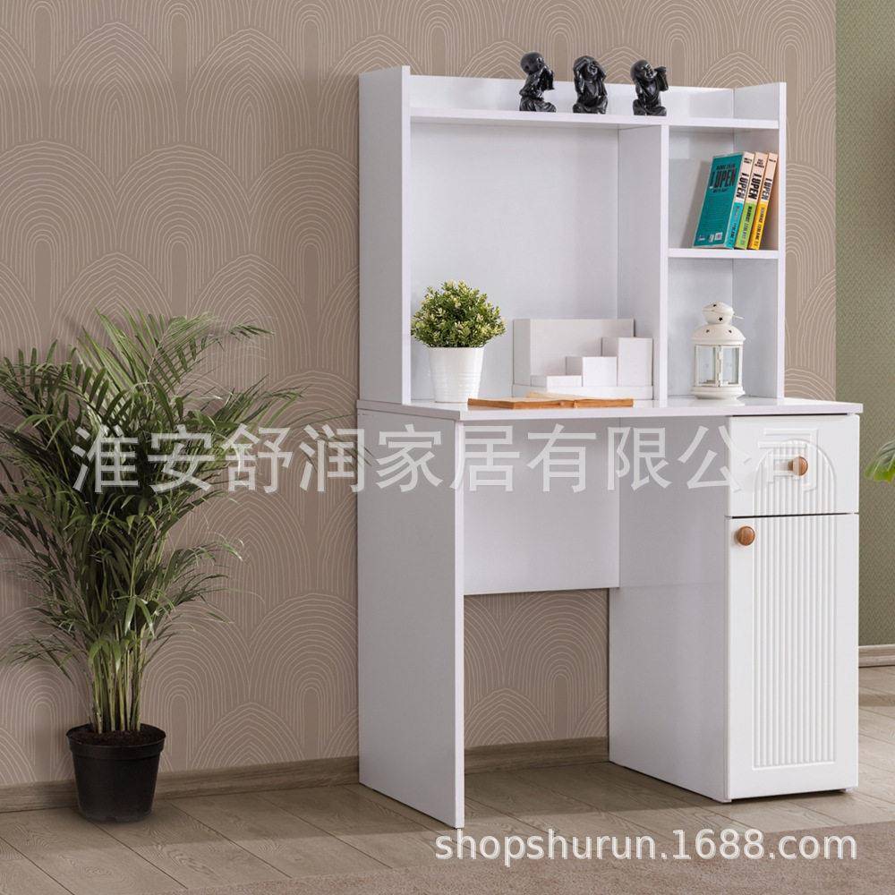 新物卧家装修5件全屋KDN成套家具简约白卧室组合套装主装整储梳妆
