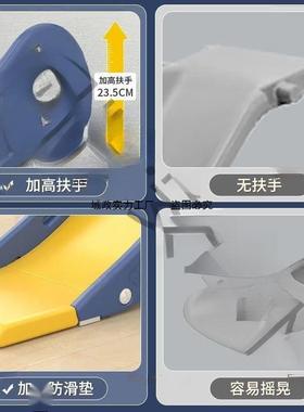 小孩滑梯滑道儿童沙RBZ发单上滑宝宝室易内简玩具床床沿滑梯上床