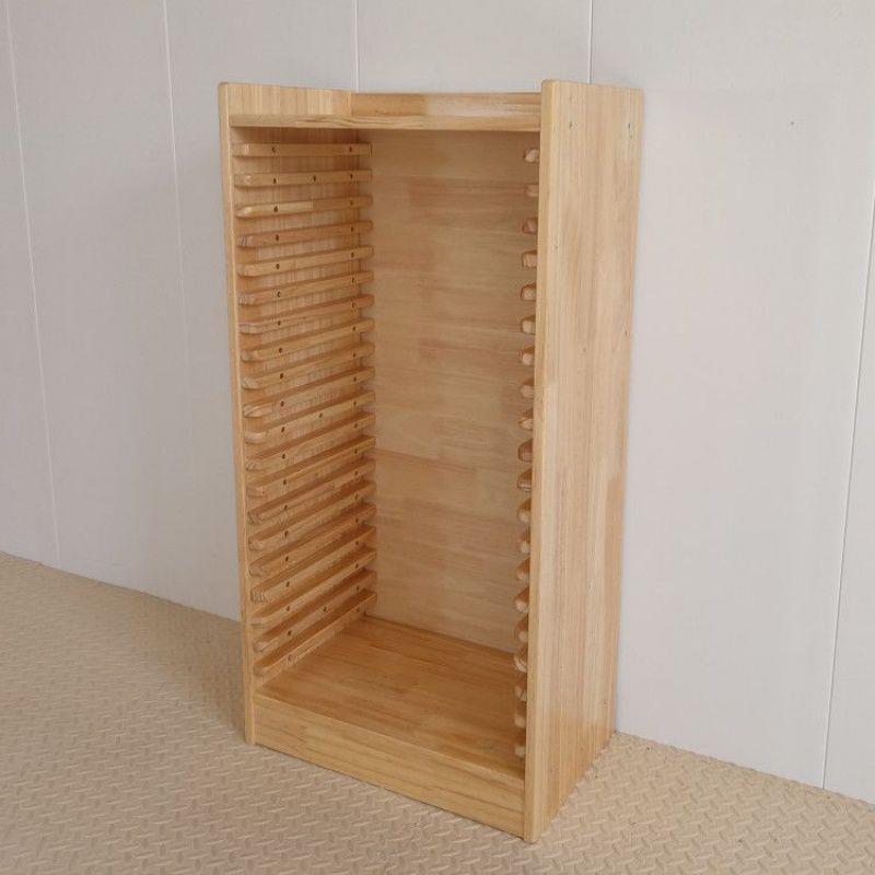 湿水彩颜料柜画板架4开收儿纳柜幼UVP绘画室油画木8园开纸整理实